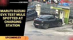 Maruti Suzuki eVX Test Mule Spotted At Charging Station