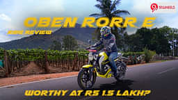 Oben Rorr Electric Motorcycle First Ride Review - Worthy At Rs 1.5 Lakh?