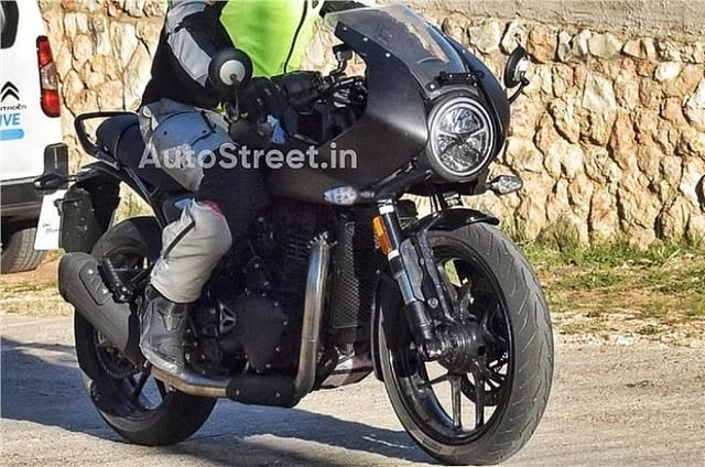 Triumph 400cc bike
