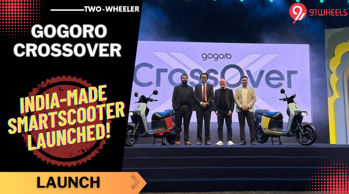 Gogoro CrossOver Smartscooter Launched, 111 km Range! Gogoro CrossOver Smartscooter Launched, 111 km Range!