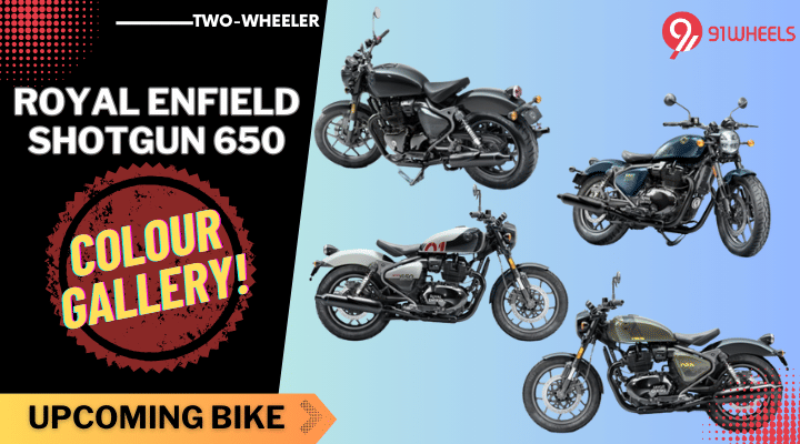 Royal Enfield Shotgun 650 Avaliable In Four Colour Options - Images! Royal Enfield Shotgun 650 Avaliable In Four Colour Options - Images!