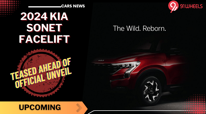 2024 KIA Sonet Facelift Teased Ahead Of Official Unveil