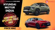 Hyundai Cars To Get Costlier From January 2024 - Read Details Hyundai Cars To Get Costlier From January 2024 - Read Details