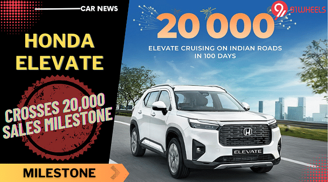 Honda Elevate Crosses 20,000 Sales Mark In Just 100 Days - Details