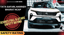 Tata Harrier, Safari Scores 5 Stars In Bharat NCAP Test Rating