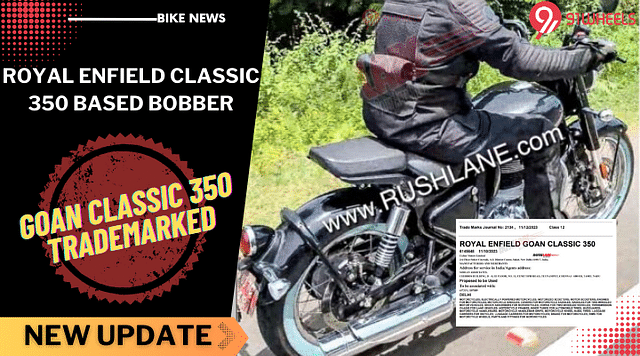 Royal Enfield Goan Bobber Trademarked- Based On Classic 350