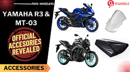 Yamaha R3 & MT-03 Official Accessories Revealed - See Images