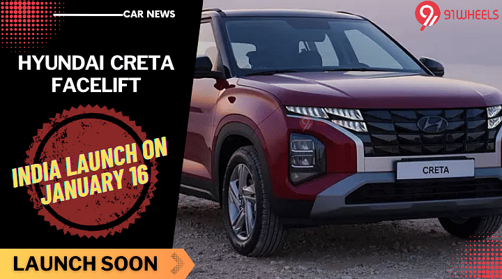 Hyundai Creta Facelift Indian Launch On January 16: Details