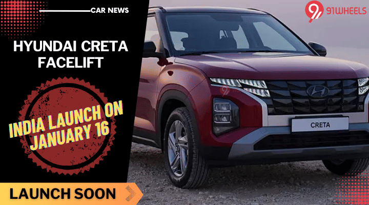 Hyundai Creta Facelift Indian Launch On January 16: Details