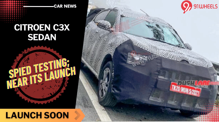 Citroen C3X Sedan Spotted As It Nears Launch: Tata Curvv Rival Citroen C3X Sedan Spotted As It Nears Launch: Tata Curvv Rival