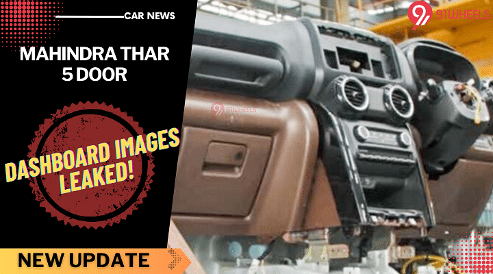 Mahindra Thar 5 Door Dashboard Leaked Unwrapped: Major Details Out!