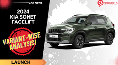 2024 Kia Sonet Facelift Variant-Wise Analysis: Check Here! 2024 Kia Sonet Facelift Variant-Wise Analysis: Check Here!