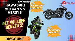 Kawasaki Vulcan S And Versys 650 Get Rs 60,000 And Rs 20,000 Voucher Benefits!