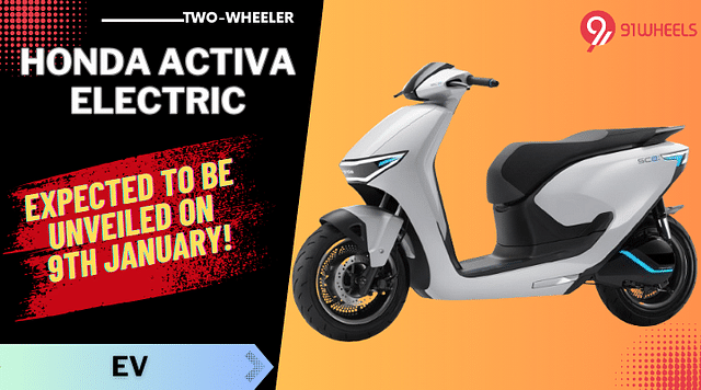Honda Activa Electric Expected To Be Unveiled On 9th January 2024!