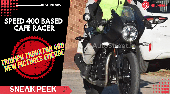 Speed 400 Based Triumph Thruxton 400 New Pictures Surface: Details