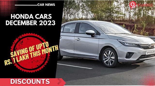 Honda City And Amaze:  Discounts Of Up To Rs. 1 Lakh In December 2023