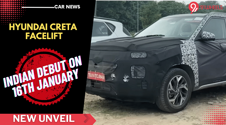 2024 Hyundai Creta Facelift Likely To Make Indian Debut On 16th January