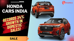 Honda Cars India Reports 24% Increase In Domestic Sales - Details!