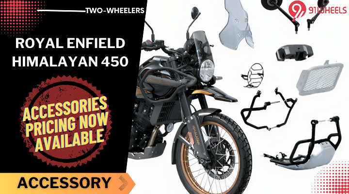 Royal Enfield Himalayan 450 Accessories Check Out the Price List