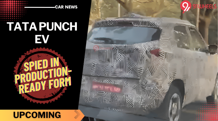 Tata Punch EV In Production-Ready State Seen Ahead Of Launch Tata Punch EV In Production-Ready State Seen Ahead Of Launch