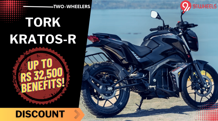 Tork Kratos-R Gets Up To Rs 32,500 Benefits: Details Here! Tork Kratos-R Gets Up To Rs 32,500 Benefits: Details Here!