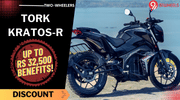 Tork Kratos-R Gets Up To Rs 32,500 Benefits: Details Here! Tork Kratos-R Gets Up To Rs 32,500 Benefits: Details Here!