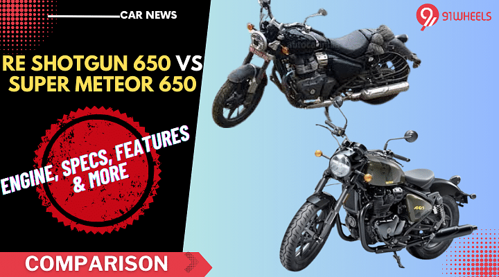 Royal Enfield Shotgun 650 Vs. Super Meteor 650: Engine, Specs & More