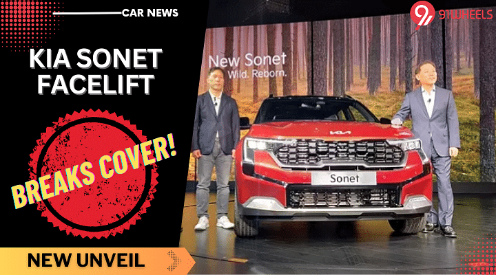 Kia Sonet Facelift Finally Breaks Cover: ADAS, Digital Cluster & More