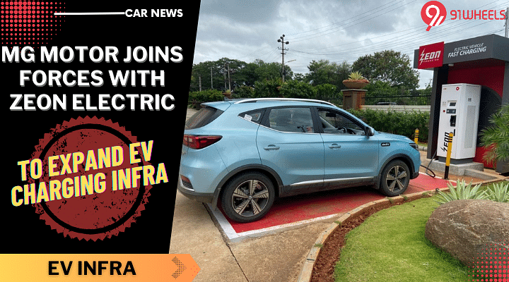 MG Motor Joins Forces With Zeon Electric For EV Charging Infra MG Motor Joins Forces With Zeon Electric For EV Charging Infra