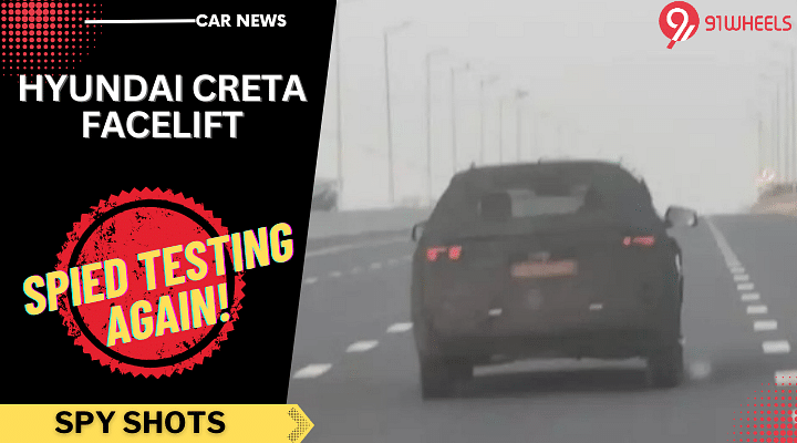 2024 Hyundai Creta Facelift Testing Continues: Major Upgrades Soon!