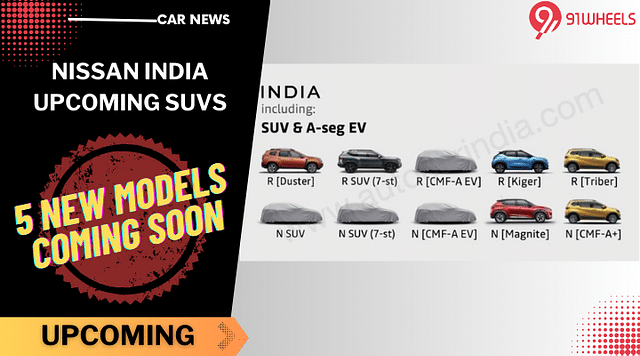 Nissan India To Launch 5 New Cars In India: Roadmap Chalked Out