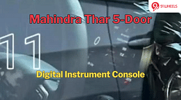 Mahindra Thar 5-Door Will Get Digital Instrument Console - Spy Shots!