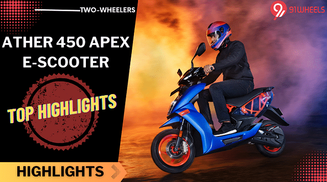 Here Are The Top Highlights Of Ather 450 Apex - Details