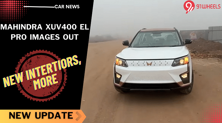 2024 Mahindra XUV400 EL Pro Walkaround Leaked: New Interiors & More