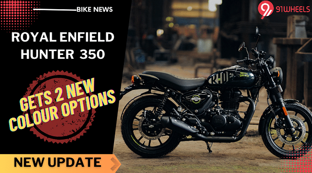 Royal Enfield Hunter 350 Gets Two New Colour Options