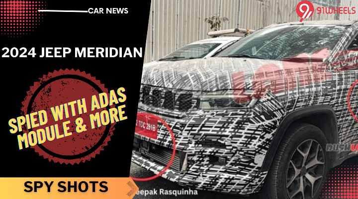 2024 Jeep Meridian Testing With ADAS; Compass To Get This Tech Too