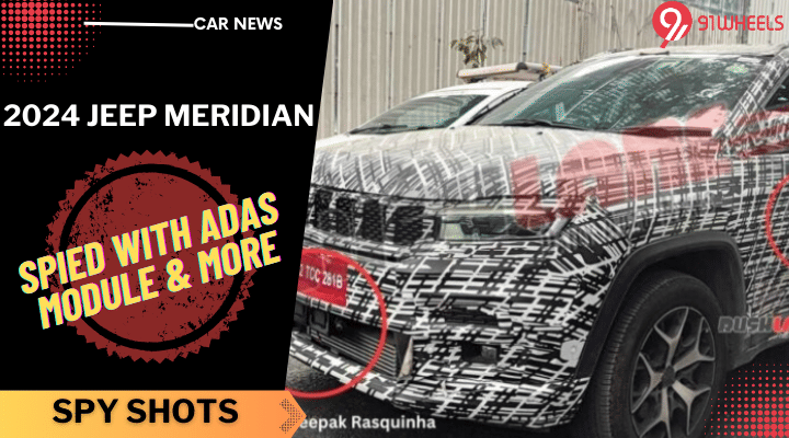 2024 Jeep Meridian Testing With ADAS; Compass To Get This Tech Too 2024 Jeep Meridian Testing With ADAS; Compass To Get This Tech Too