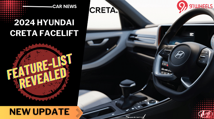 2024 Hyundai Creta Facelift Features Revealed: Lvl 2 ADAS, TPMS, More