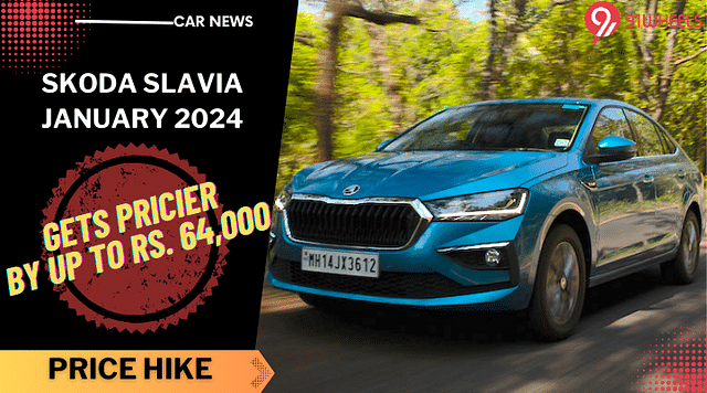 Skoda Slavia Price Hiked By Up To Rs. 64,000 From January 2024