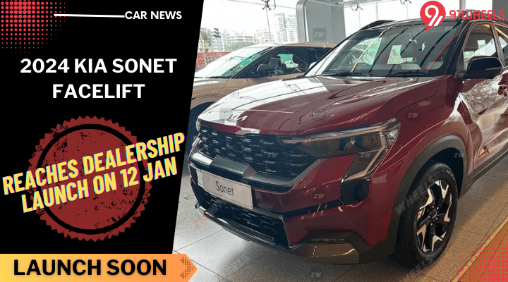 2024 Kia Sonet Facelift Reaches Dealerships: Launch On 12th Jan 2024 Kia Sonet Facelift Reaches Dealerships: Launch On 12th Jan