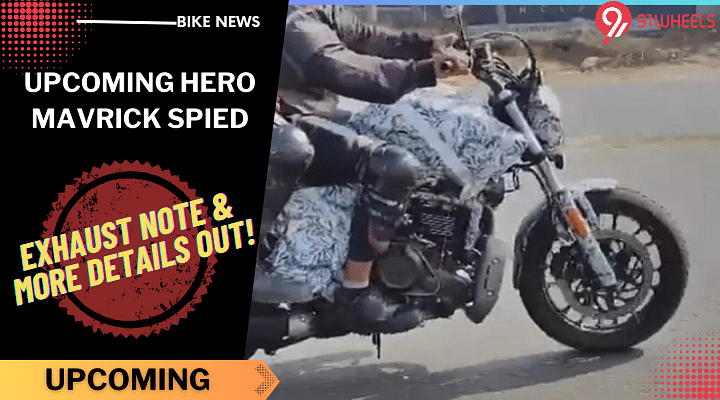 Hero Mavrick New Spy Shots Emerge; Exhaust Note & More Details Out
