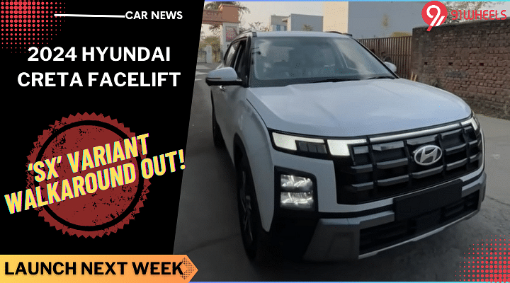 2024 Hyundai Creta Facelift  SX Variant Walkaround Out Ahead Of Launch