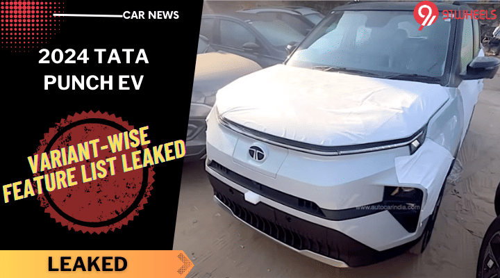 Tata Punch EV Variant-Wise Features Leaked- All Details Here Tata Punch EV Variant-Wise Features Leaked- All Details Here