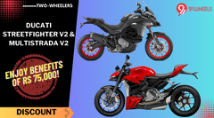 Ducati Streetfighter V2 and Multistrada V2 Come with Benefits Worth Rs 75,000!