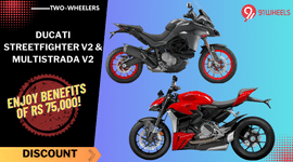 Ducati Streetfighter V2 and Multistrada V2 Come with Benefits Worth Rs 75,000!