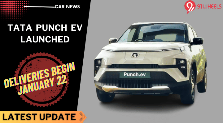 2024 Tata Punch EV Launched: Deliveries To Begin From January 22 2024 Tata Punch EV Launched: Deliveries To Begin From January 22