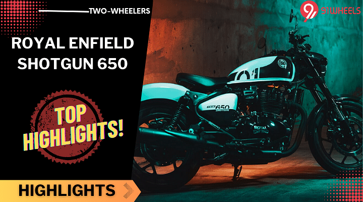 Royal Enfield Shotgun 650 Top 5 Highlights - Details Here!