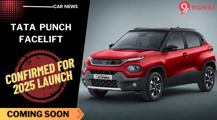 Tata Punch Facelift Confirmed For 2025: Distinctions From EV Version Tata Punch Facelift Confirmed For 2025: Distinctions From EV Version