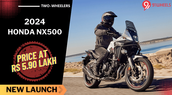 2024 Honda NX500 Launched At Rs 5.90 Lakh - Know All Details! 2024 Honda NX500 Launched At Rs 5.90 Lakh - Know All Details!
