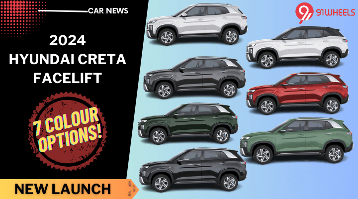 2024 Hyundai Creta Facelift Available In 7 Colour Options - Details 2024 Hyundai Creta Facelift Available In 7 Colour Options - Details